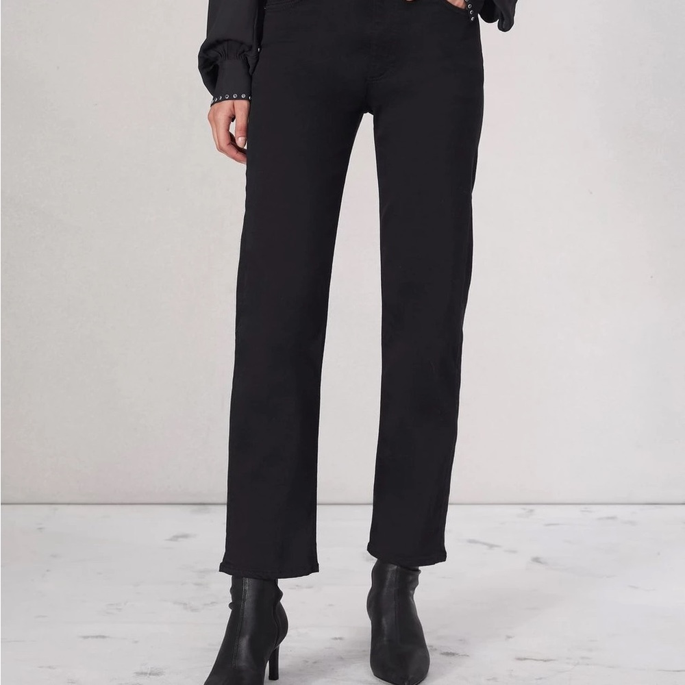 Rag & Bone Harlow mid rise Straight Leg Women's Jeans - Picture 3 of 10